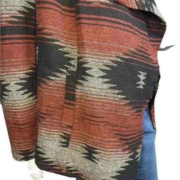 Jack by BB Dakota Women’s Tribal/Aztec Open Cardigan Size M. - Picture 7 of 13
